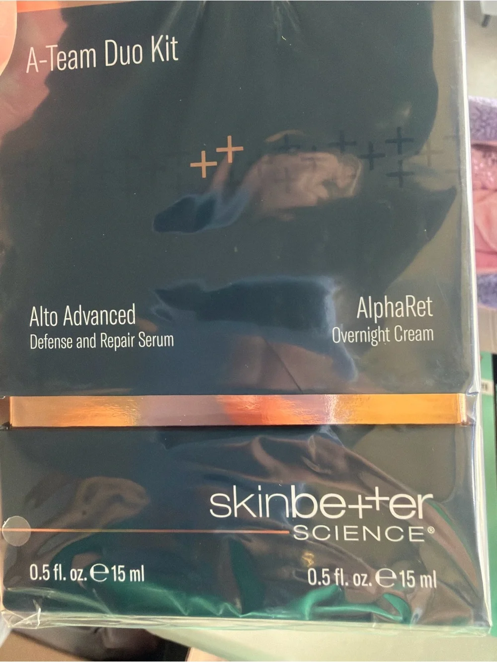 A-Team Duo Kit in Deep Teal - Alto Advanced Serum & AlphaRet Cream